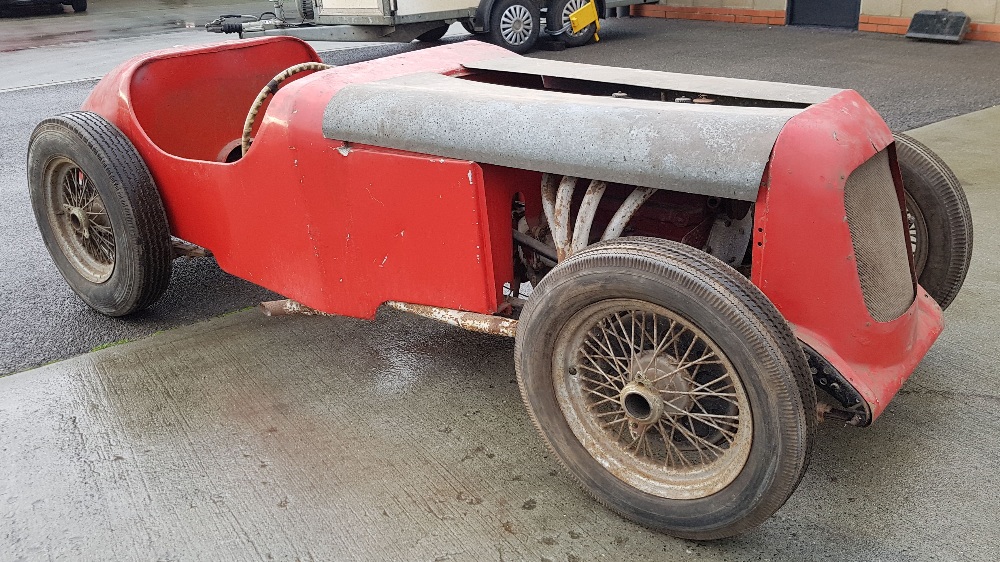 1934 MG PA Midget. Registration number BPL 595 (DVLA not taxed for road use). Chassis number PD
