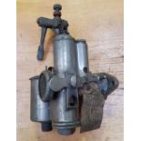 A Binks patent 12690 vintage/veteran carb, number 25655 with operating label, possible NOS.