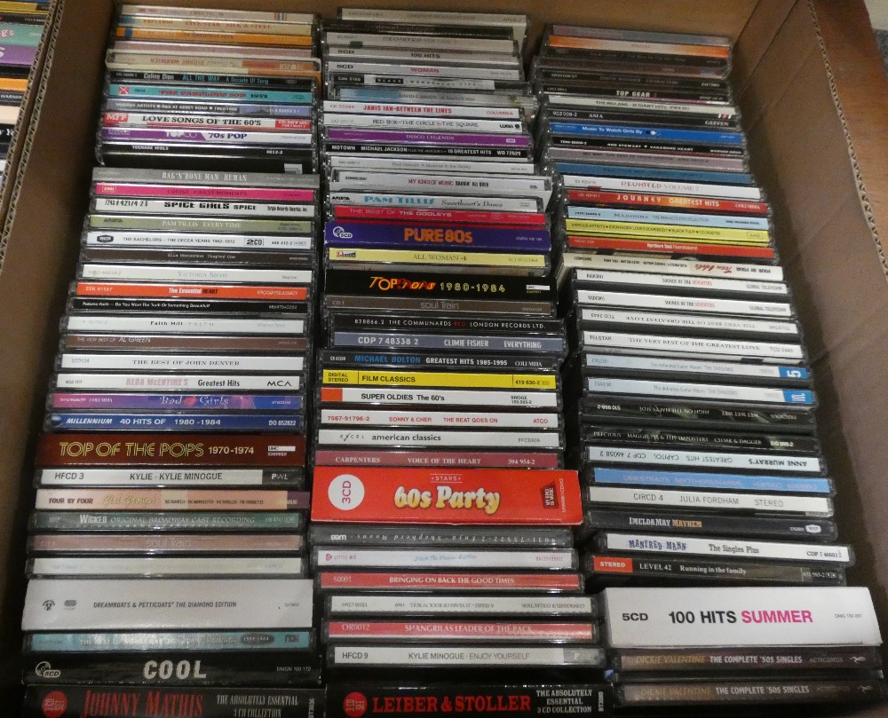 Two boxes of CDs - Image 2 of 10