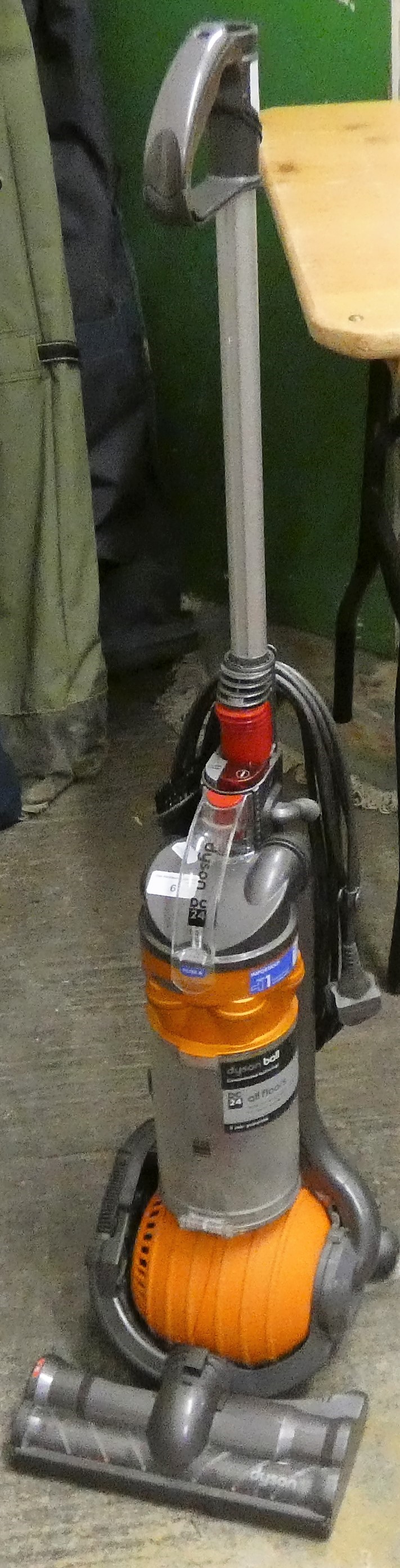 A Dyson DC24 vacuum