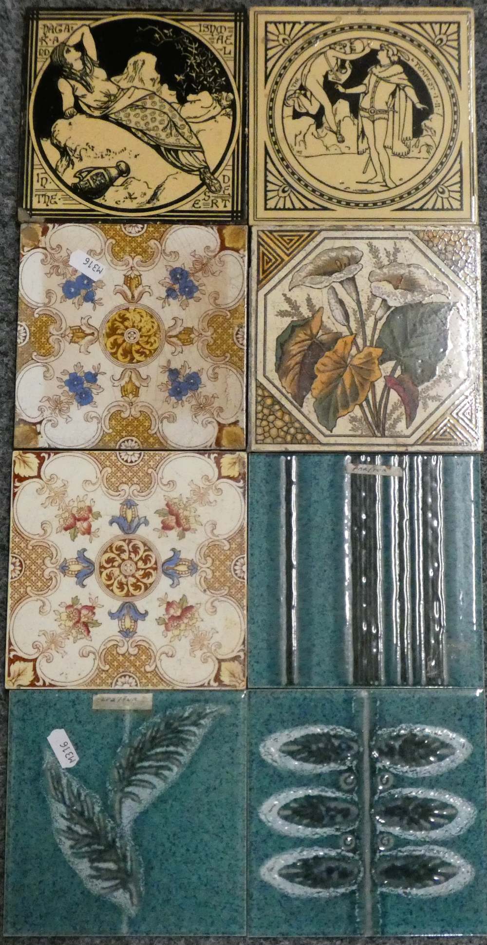 A selection of old and modern tiles - Image 2 of 2