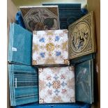A selection of old and modern tiles
