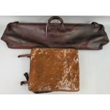 A ponyskin Tornister/satchel for Captain K. Gardner, stamped "Hruby & Co Hachenburg 1937", the