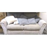 A modern style two seater settee
