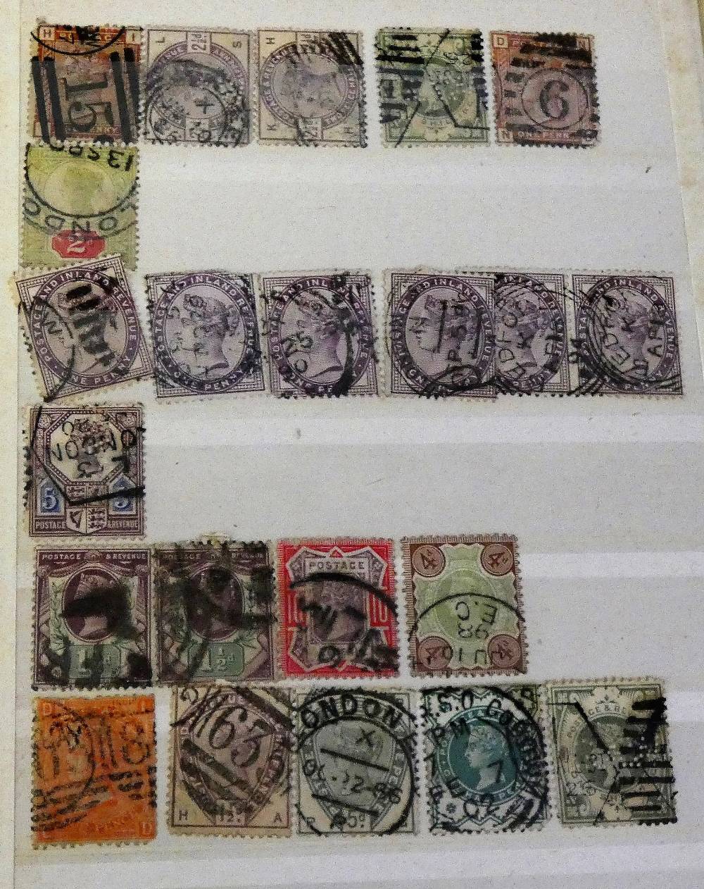 An 'Abria' Great Britain stamp album, to include a penny black. - Image 2 of 6