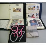 GB Royals, collections: comprises a Queen Mother collection in two albums, a Royal Family on stamps,