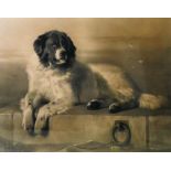 After Sir Edwin Henry Landseer (1802-73) print published November 1839, 52 cm x 62 cm, black and