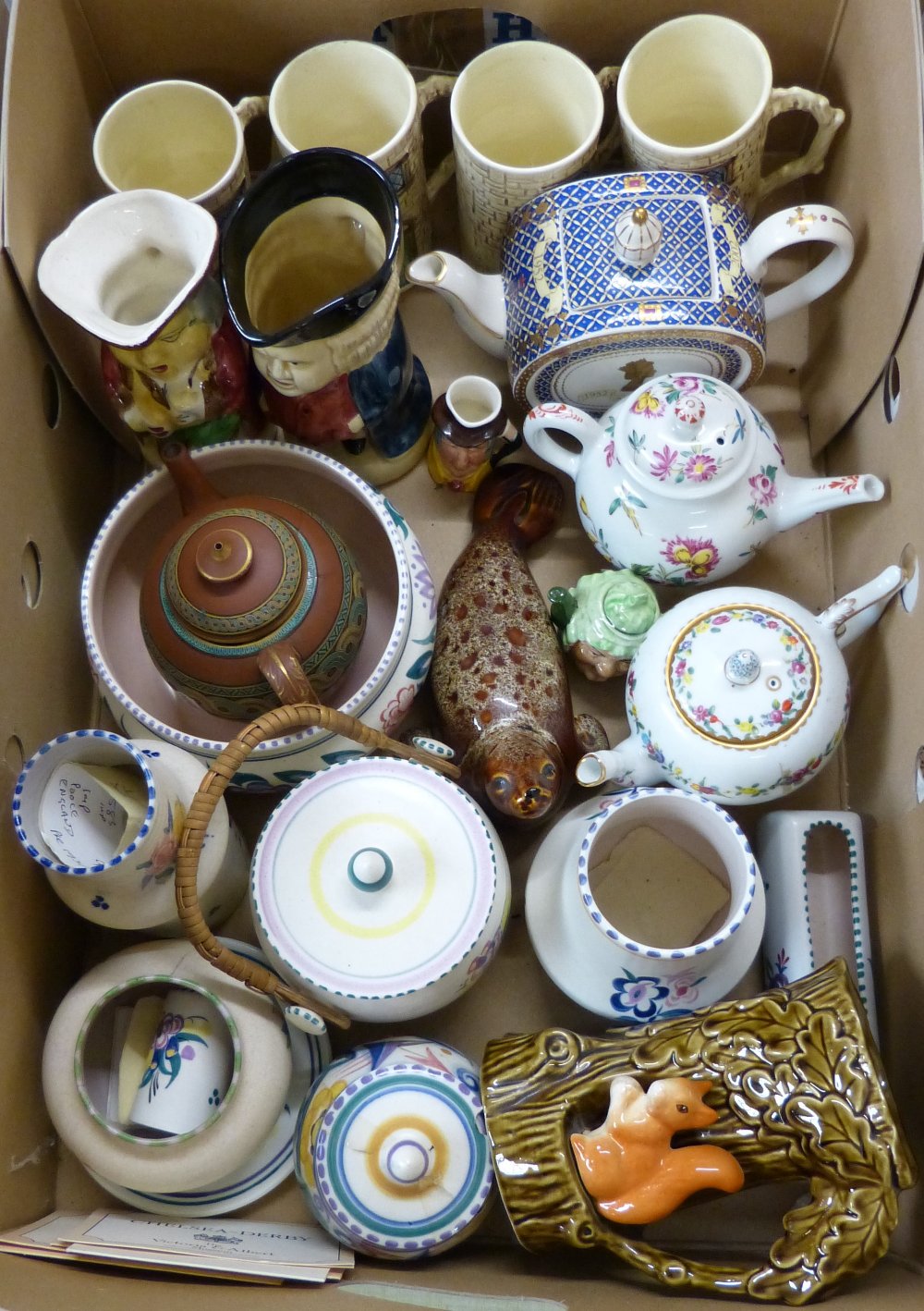 Miscellaneous China including, Masons Ashlea pattern tea service, Tony Wood toby jug, Poole ware , - Image 2 of 4