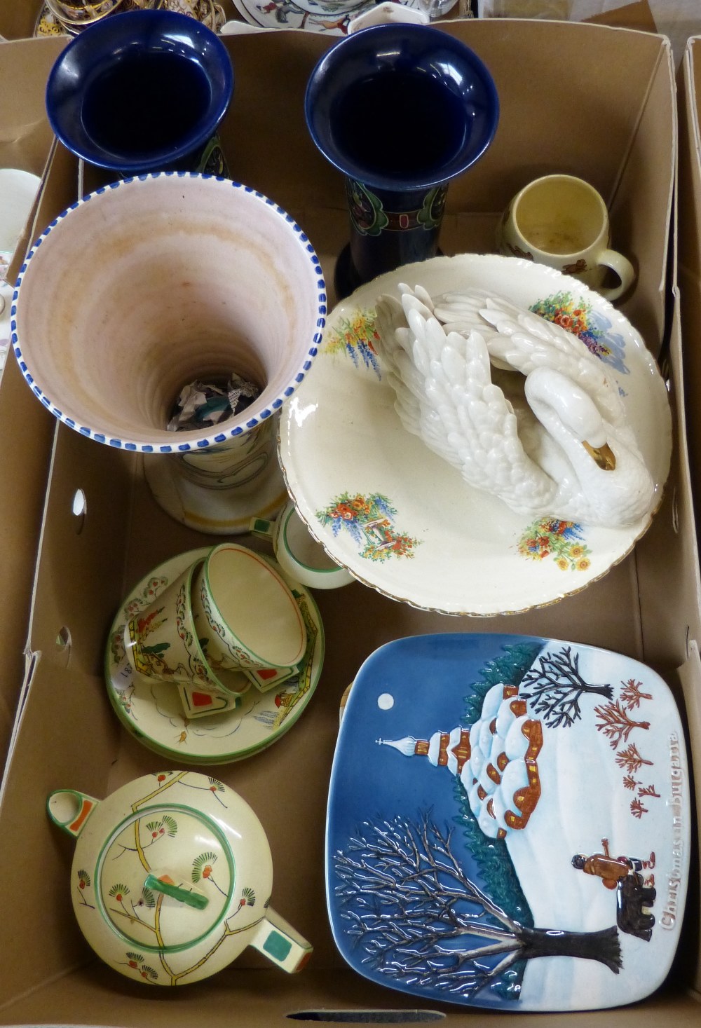 Miscellaneous China including, Masons Ashlea pattern tea service, Tony Wood toby jug, Poole ware , - Image 4 of 4