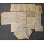 Largely Hull and East Riding conveyances and indentures, 19th and early 20th century