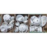 A dinner service by Selfmann Weiden to incude tureens, tea pots. (3)