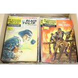 Sixty one Classic Illustrated Comics nos 3 (cover detached), 5 , 6 (AUS), 7 , 8, 12 (USA) , 19 (