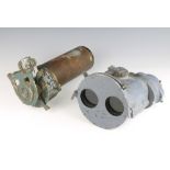 Ross of London, a 7 x 50 monocular gun site patent G353H no. 1192 together with a pair of