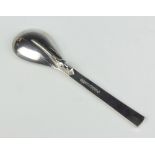 A Guild of Handicraft silver 'rat tail' spoon with rat on reverse of bowl by George Henry Hart