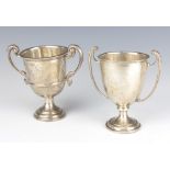 Two silver presentation trophies London 1926, 213 grams