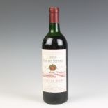 A bottle of 1985 Grand Vin de Bordeaux Chateau Tour des Testeries Cotes de Bourg