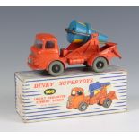 A Dinky Super Toy No.960 lorry mounted cement mixer, boxed Box corners are rubbed and there is paint