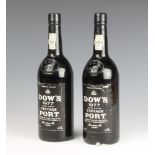 Two bottles of 1977 Dow's Vintage Port