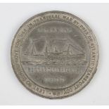 A Victorian commemorative medallion For the American Ladies Hospital Ship Fund 1899