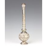 A Continental repousse silver rose water sprinkler 160 grams 27cm