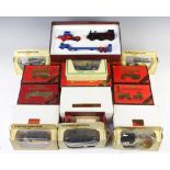 Nine limited edition Matchbox models together with 7 Matchbox Models of Yesteryear