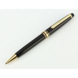 A Mont Blanc ball point pen 14cm