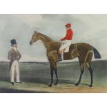 J F Herring, coloured engraving, "Birmingham, The Winner of the Great St Leger Stakes at Doncaster