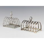 A silver 7 bar toast rack, Birmingham 1934, 1 other, 266 grams