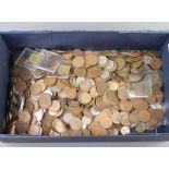 A quantity of mainly UK coinange