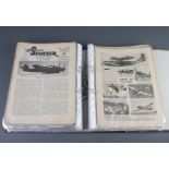Various 1940's editions of "The Aeroplane Spotter"