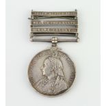 A Queens South Africa medal to 4000 Pte.T.Flitter.RL.Berks.Regt with Cape Colony, Orange Free