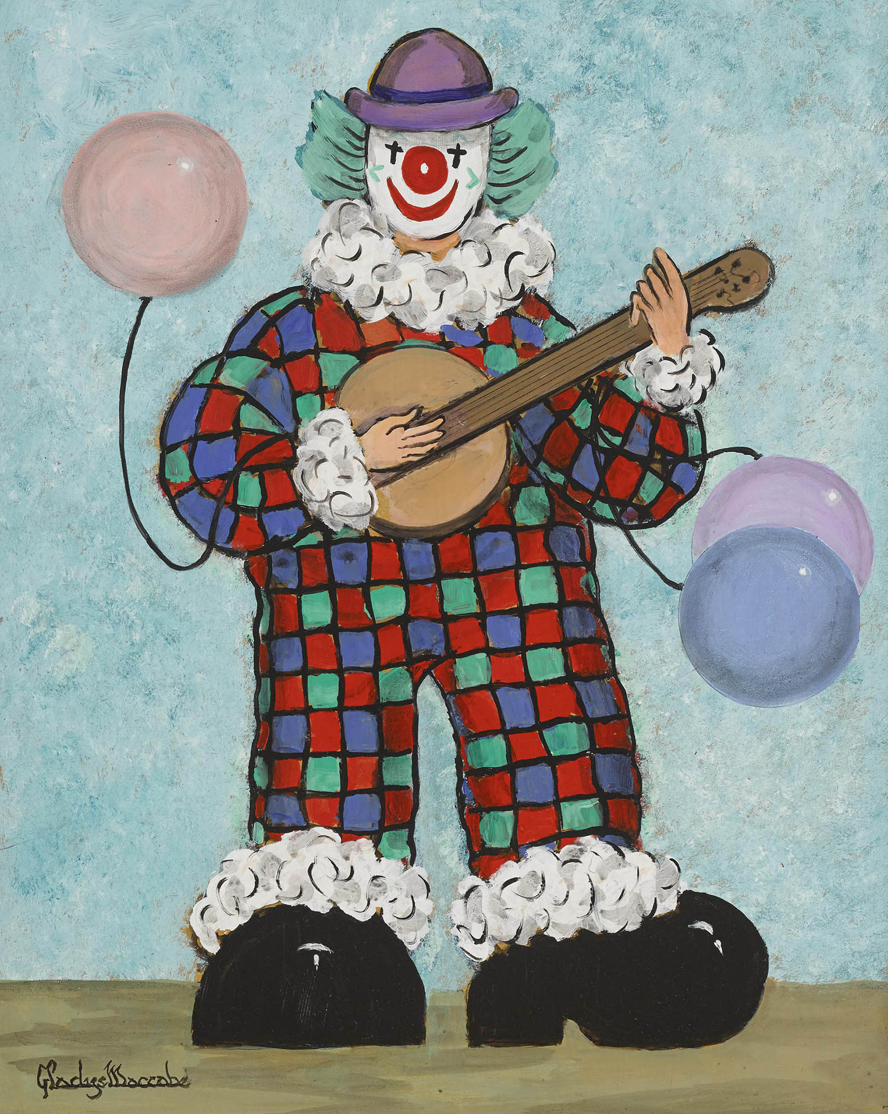 CLOWN by Gladys Maccabe