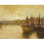 TRAWLERS, BANGOR HARBOUR by Norman J McCraig