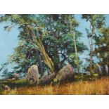 STONE CIRCLE NEAR CONG by Kenneth Webb