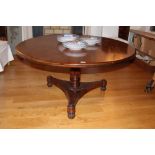 A GEORGE IV DINING TABLE