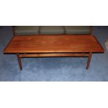 A TEAK COFFEE TABLE