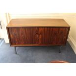 A ROSEWOOD LOW CABINET
