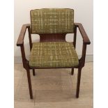 TEAK DESK CHAIRS,