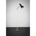 AN ANGULAR FLOOR LAMP