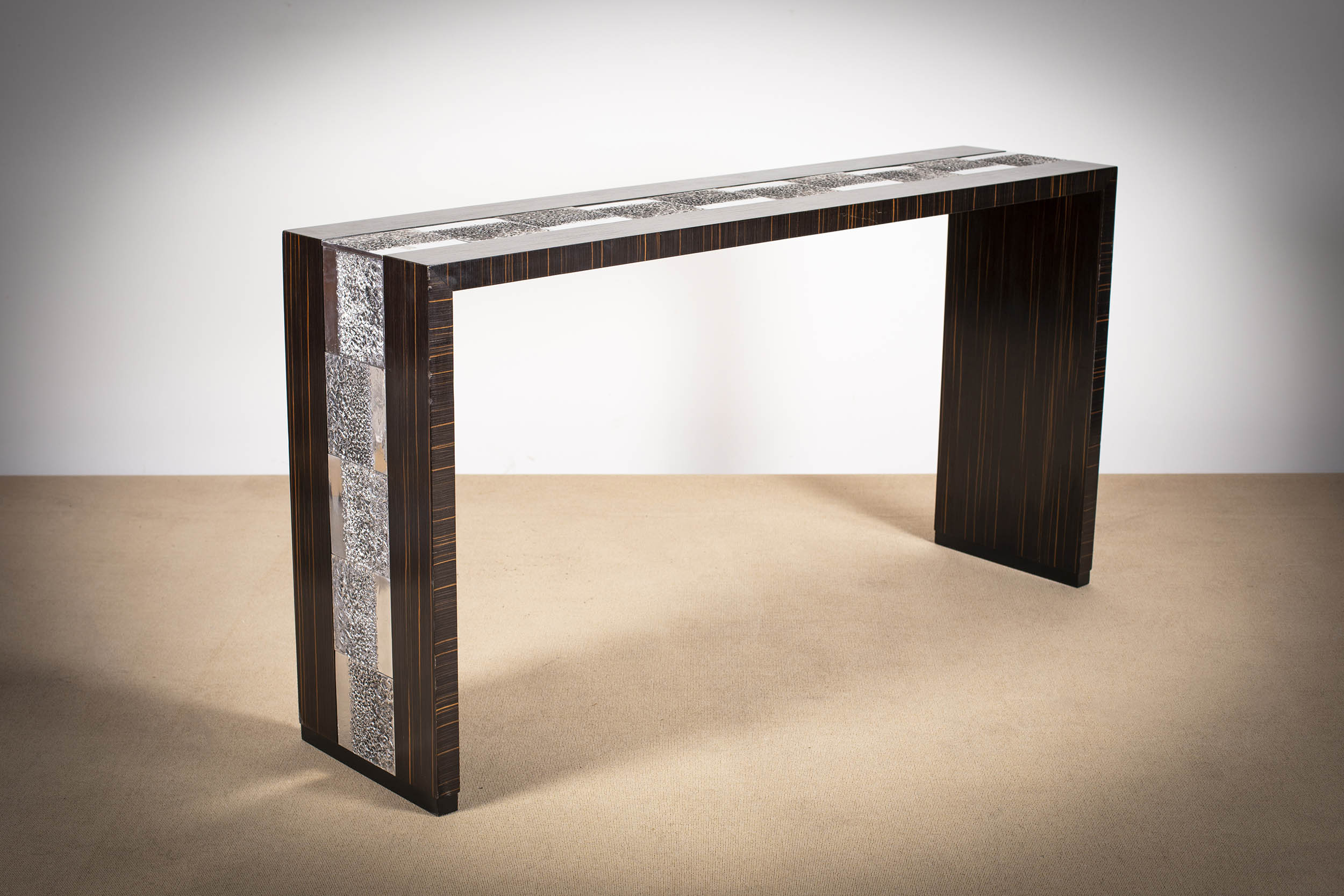 A MACASSAR CONSOLE TABLE