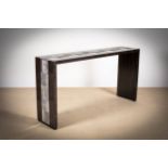 A MACASSAR CONSOLE TABLE