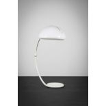 A PERSPEX FLOOR LAMP, ITALIAN, BY MARTINELLI LUCCE, with adjustable shade, 122cm (h)