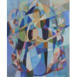 ABSTRACT COMPOSITION by Fr. Jack Hanlon 1913-1968