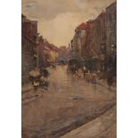 HIGH STREET, RYE by Walter Frederick Osborne 1859-1903