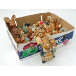 A large quantity of assorted Pendelfin rabbit figurines CONDITION: Please Note - we