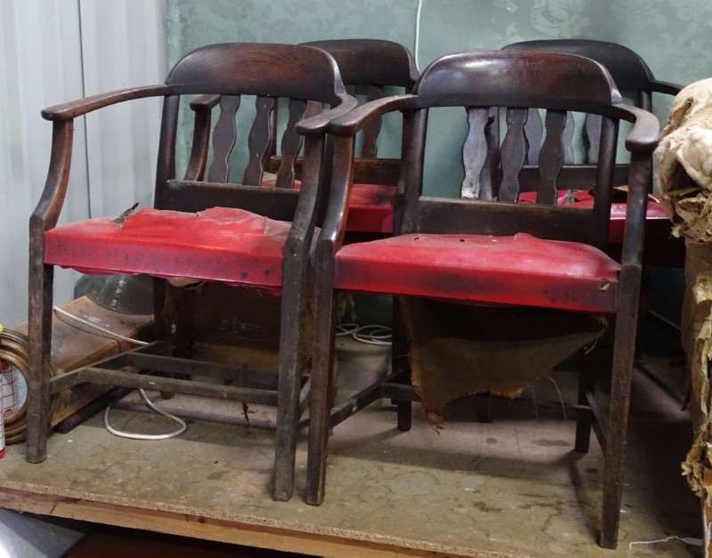 Four Carver chairs CONDITION: Please Note - we do not make reference to the