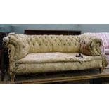 A Victorian Chesterfield-type button back sofa CONDITION: Please Note - we do not