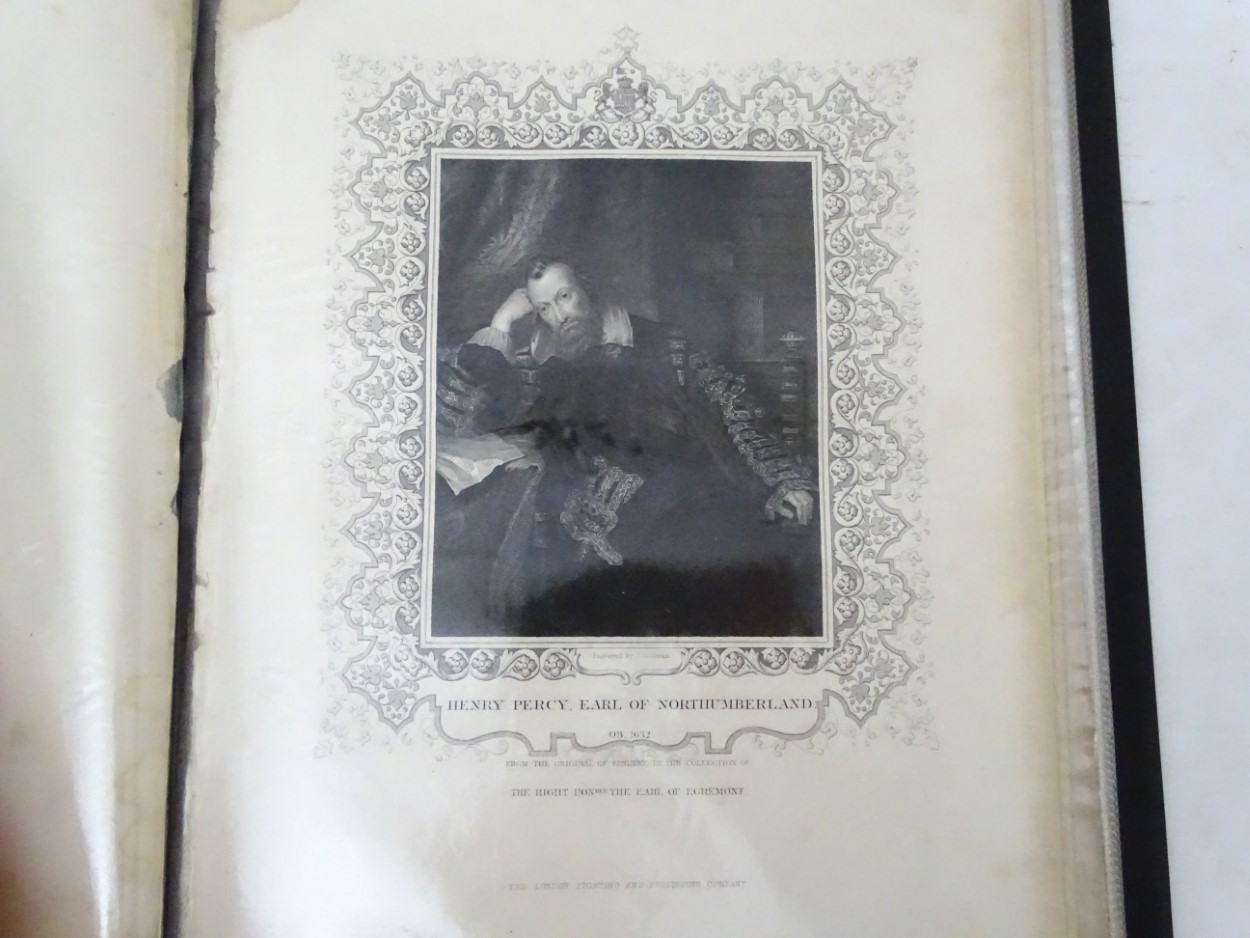 A folio of monochrome engravings, Cochran, W.Holl, H. Robinson, P Lightfoot, H.