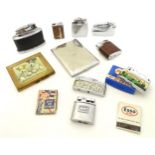 A collection of mid-20thC cigarette lighters, to include examples by Ronson (Senator, Viking,