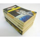 James Bond Books: A quantity of 6 James Bond paperback books comprising 'Live and Let Die' by Ian